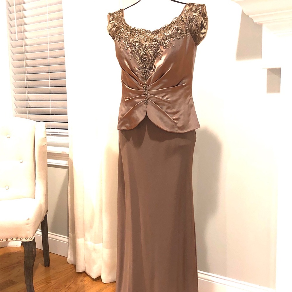 Montage Mon Cheri Embellished Gown